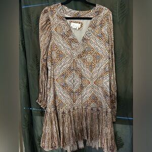 Anthropology tunic dress size M